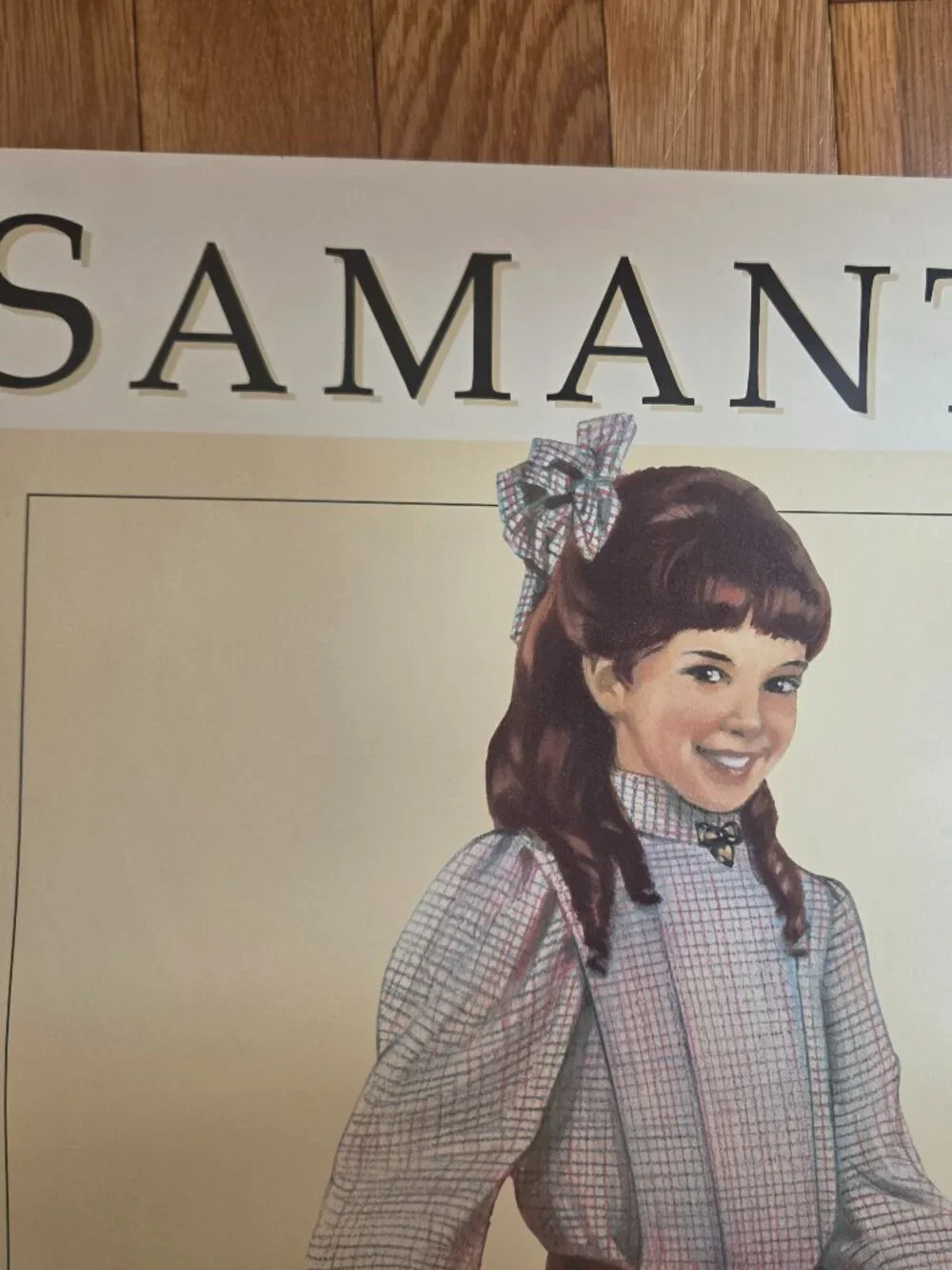 American girl poster Samantha Parkington